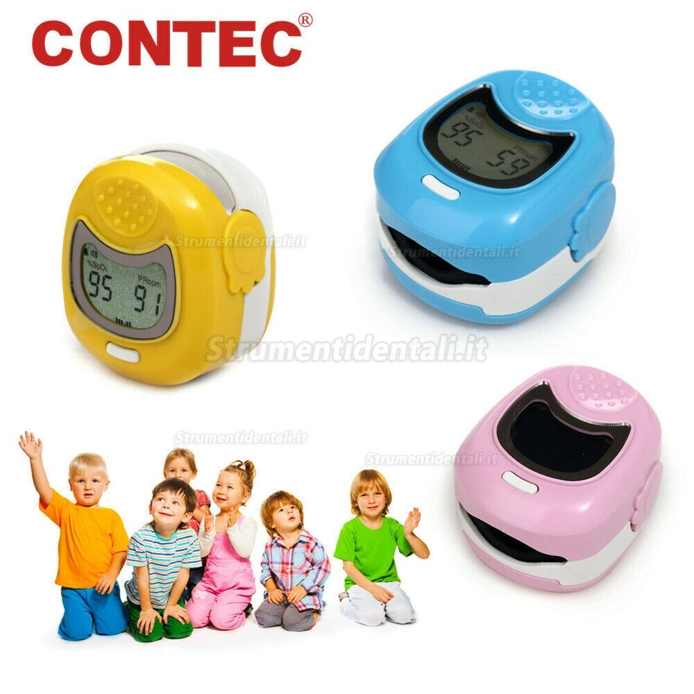 COMTEC® CMS50QA Pulsossimetro da dito della bambini